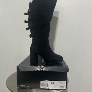 Torrid Women's Black Over the Knee Boots